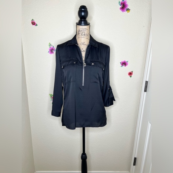 Michael Kors Black Blouse - Picture 2 of 13